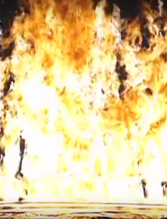 BILL VIOLA "Fire Woman" 2005