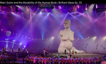 MARC QUINN, "Alison Lapper pregnant", London 2012 Paralympics (from "Marc Quinn and the Mutability of the Human Body - Brilliant Ideas Ep. 33")