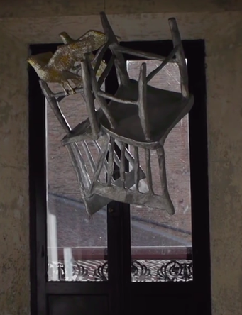 KIKI SMITH, Path (GALLERIA CONTINUA, San Gimignano 31.05.2014 - 30.08.2014: from a Youtube video)