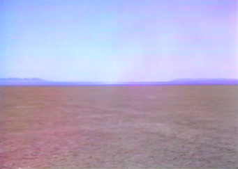 BILL VIOLA, Chott el-Djerid (A Portrait in Light and Heat), 1979 (screenshot after I saw his solo show in Florence, 2017)