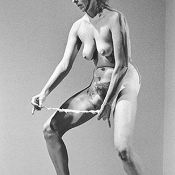 CAROLEE SCHNEEMANN, Interior Scroll, 1975 