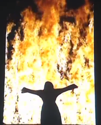 BILL VIOLA "Fire Woman" 2005