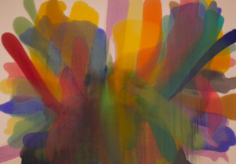 MORRIS LOUIS (1912-62), Untitled, 1959-60, San Francisco MoMA (February 2018)