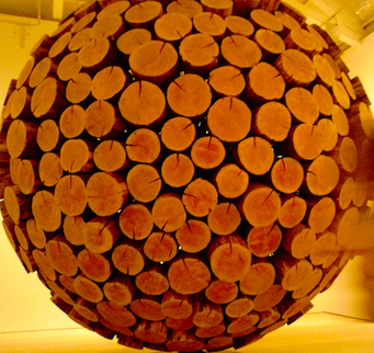 LEE JAEHYO, 0121-1110-112034, Wood, 210x210x66 cm 2012 (Saatchi Gallery, London 2012)