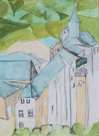 Dauhn, 2015, Öl, 30 x 40 cm