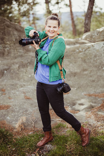 Fotografin Eva Kohlweyer Portrait in der Natur