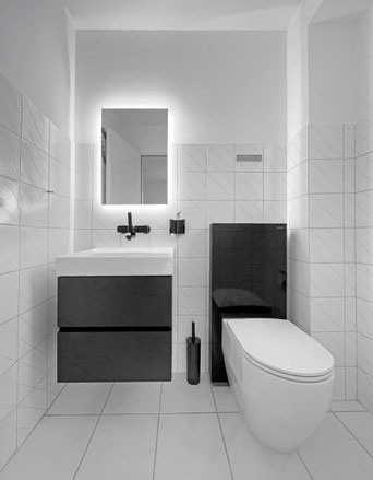 Neu: Waschtisch mit Unterschrank und Wand-WC