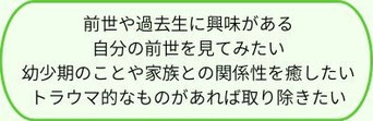 自分の前世や過去生を知りたいヒプノセラピー福井