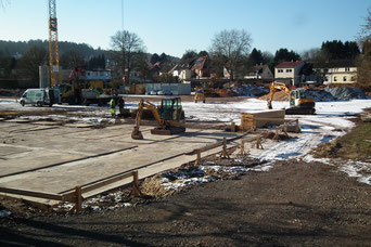 Baustelle Seniorenhaus Dudweiler Hofweg