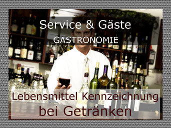 Kennzeichnung von Speisekarten