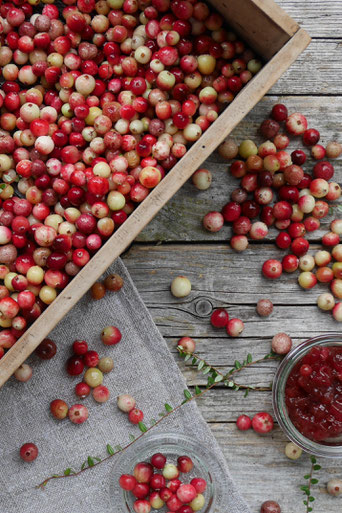 Moosbeeren - wir lieben saisonal
