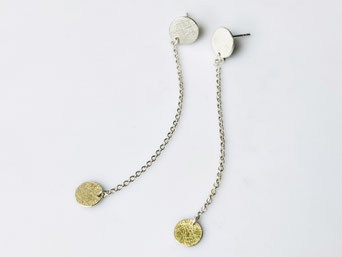 Silke-Erdtmann-Schmuck_Ohrschmuck_Silber_Gold_Kreise_lang
