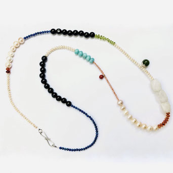 Silke-Erdtmann-Schmuck_Halsschmuck_Kette_Anhänger_Kreisformen_Silber