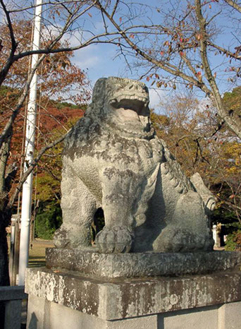 静岡縣護國神社 狛犬