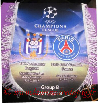 Fanion PSG-Anderlecht 2013-14 (grand format)