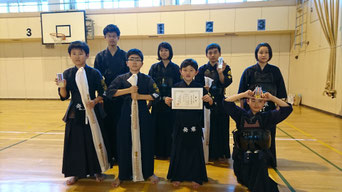 札幌西区発寒少年剣道 剣士たち