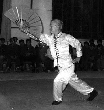 Sifu Shum performing in Bejing, China 1984