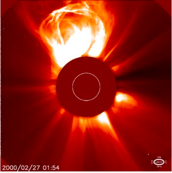 coronal mass ejection NASA