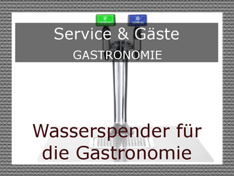 Wasserspender für die Gastronomie