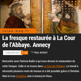 https://talpa-mag.fr/la-fresque-restauree-a-la-cour-de-labbaye-annecy/