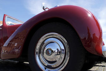 Triumph Roadster von 1948, Rolf Blütener