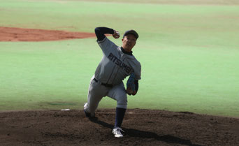 先発し力投みせた山上