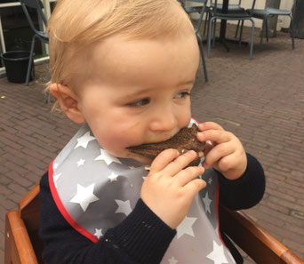 "Heute esse ich mal Dein Toasti, Mama. Morgen dann wieder meinen eigenen Kram."