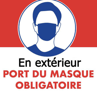 Port du masque obligatoire en extérieur dans les Yvelines.