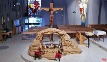 Crèche de l'église Saint Jean-Baptiste (2020) – Vélizy-Villacoublay.