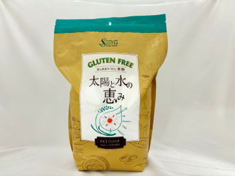 富山県産米粉1kg　税込678円