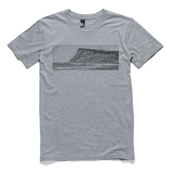 Lennox Point Panoramic Lennox Head Tshirt