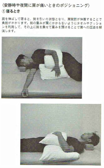 「肩が痛い、腕が上がらない五十肩」より