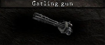 Resident Evil 5, Gatling gun, оружие, пулемет