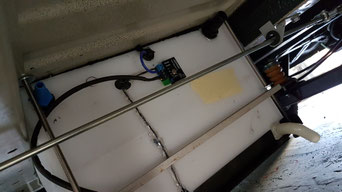 Sitzt und passt, nur die Wasserleitungen fehlen noch