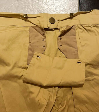 Photo of Regency Fall-Front Construction for Men's Trousers © Epochs of Fashion
