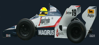 Ayrton Senna by Muneta & Cerracín