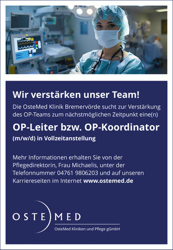 stellenangebot oste med bremervoerde brv krankenhaus berufe