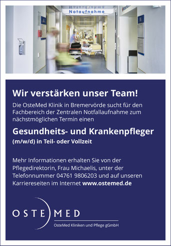 Stellenangebot Ostemed BRV