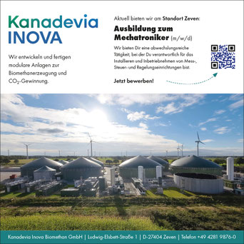 Kanadevia Inova - MT Energie Zeven Aspe Ausbildungsplaetze