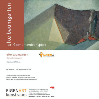 kunst ausstellung termin bremervoerde august 2025