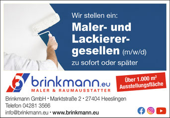 handwerk stellenangebot maler lackierer heeslingen zeven row