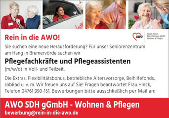 Stellenangebote Bremervoerde BRV aktuell