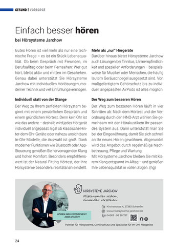 Hörsysteme Jarchow Infos zu Hörgeräten