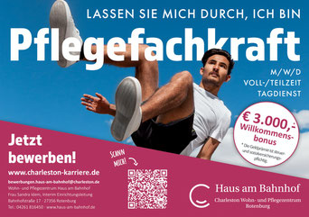 pfegefachkraft stellenangebot mit praemie in row rotenburg