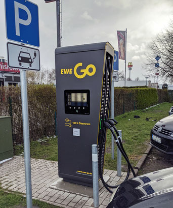 EWE Go Ladesäule Bockel