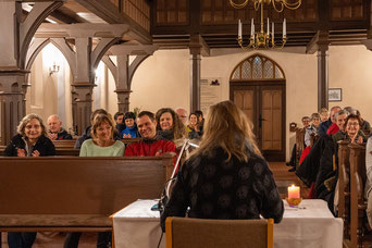 In der Dorfkirche Marzahn, © Jörg Bindig