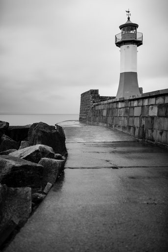 Leuchtturm Mole Sassnitz - Insel Rügen - Iso31 / f1,4 / 8 Sek.