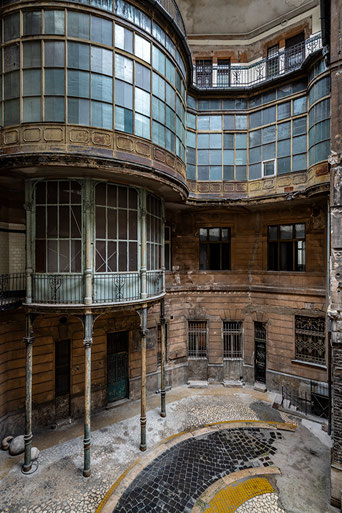 Adria Palace Budapest - Hinterhof