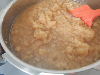 生姜ジャム仕込み中