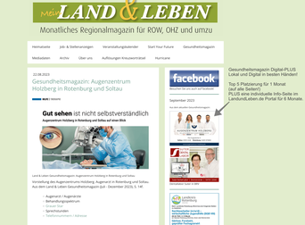 Werbung fuer Gesundheitsthemen 